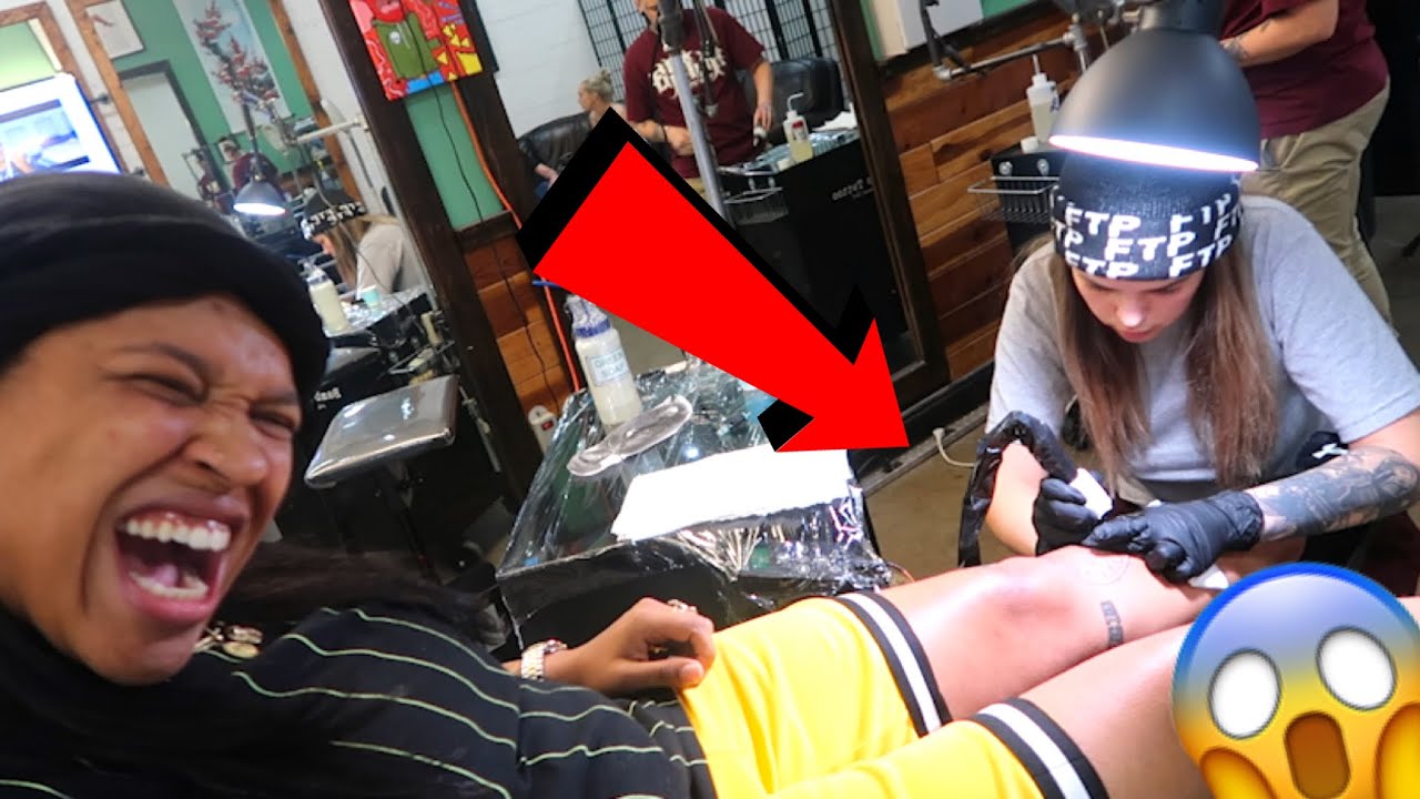 I got Her Name Tattooed On Me!! | Young Ezee