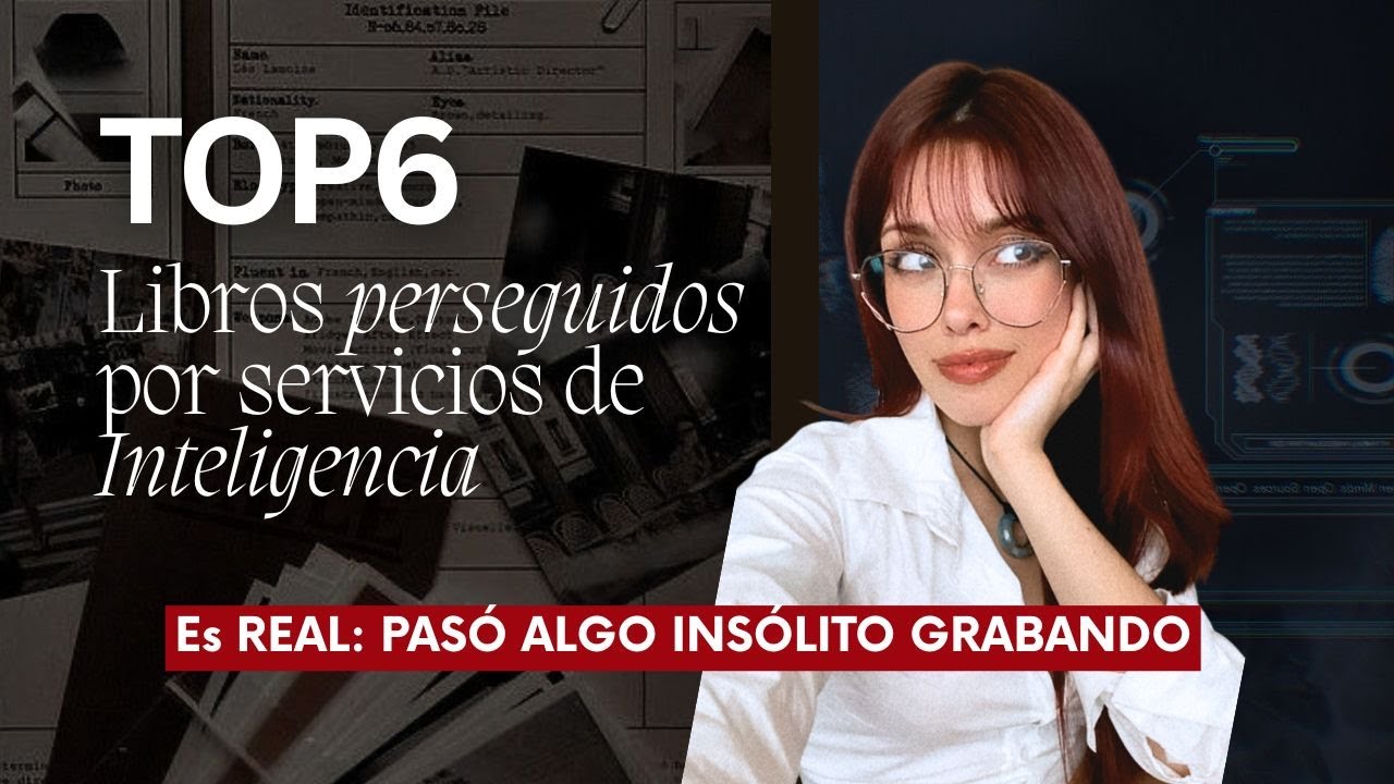 TOP 6 Libros perseguidos por servicios de inteligencia | Prohibidos, vigilados y temidos