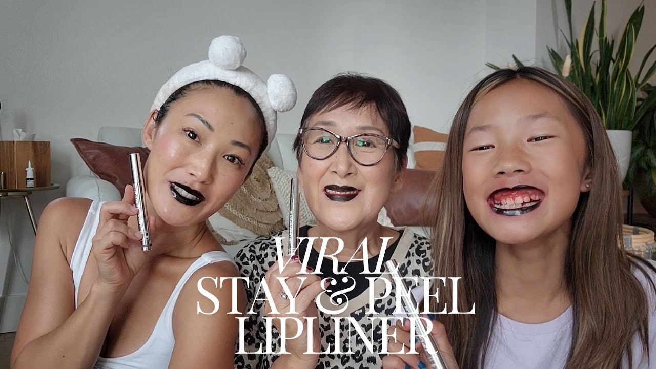 Trying the VIRAL Sacheu Lip Stain #lipstain