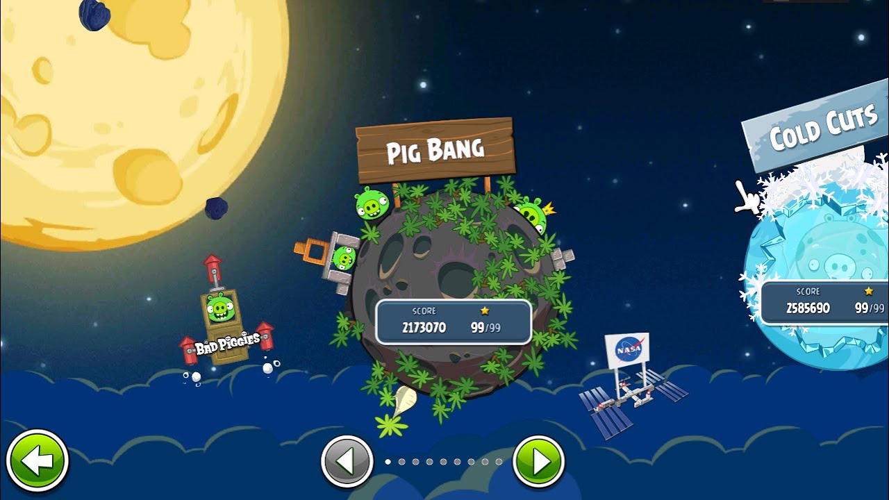 Angry Birds Space - Pig Bang All Levels with 3 Stars
