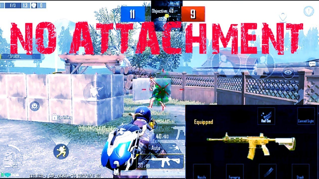 No Attachment Challenge 🔥#bgmi