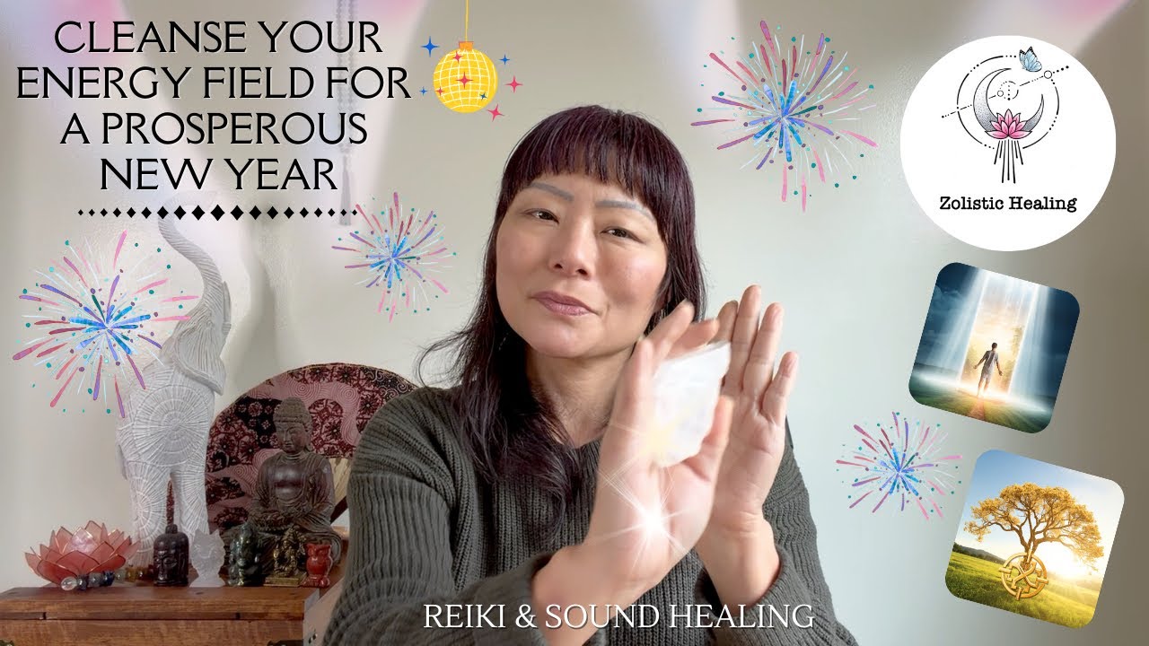 🧘🏻 Cleanse Your Energy Field for a Prosperous New Year 🎊 | Reiki Energy & Sound Healing