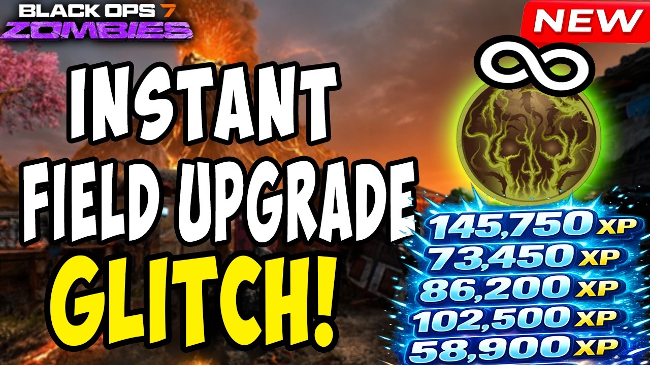 NEW KOWAKUJO INSTANT FIELD UPGRADE GLITCH! SOLO UNLIMITED XP FARM (BO7 Zombies)
