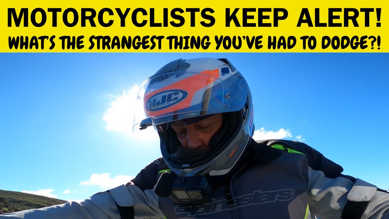 MOTORCYCLISTS - THINGS TO AVOID IN THE ROAD!