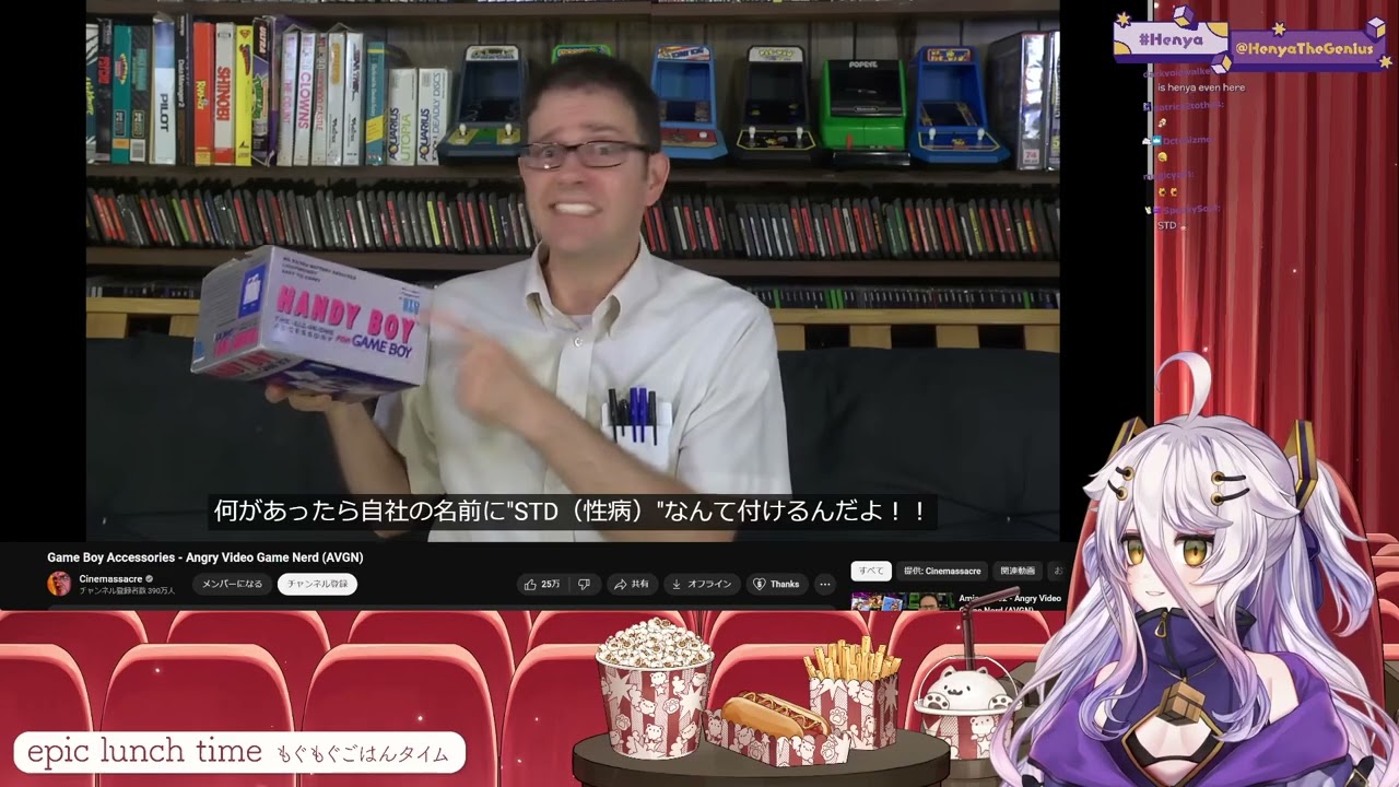 Henya the Genius Reacts to AVGN - Game Boy Accessories