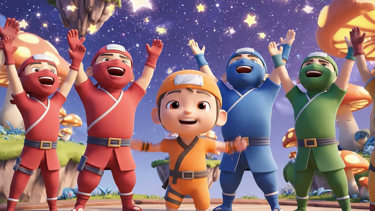 Brawl Stars – O Pequeno Ninja Tropeçou nas Pedras | Canções Infantis e Rimas