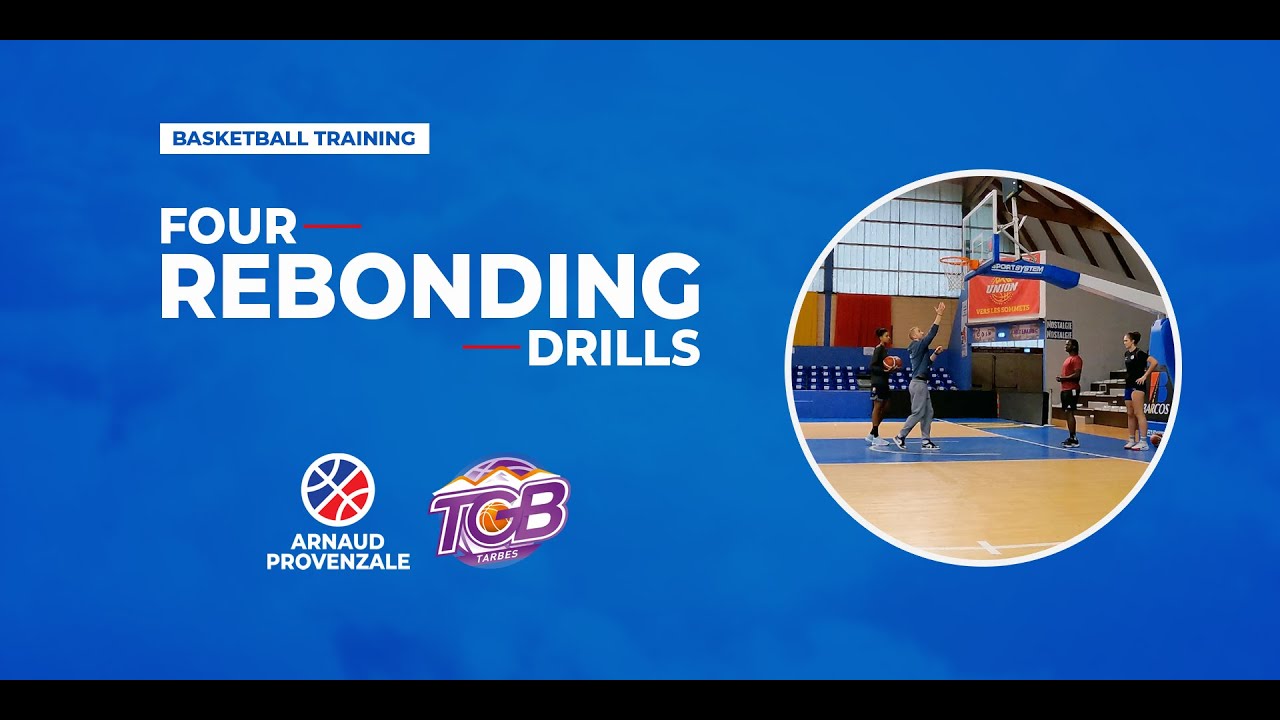 4 EXERCICES POUR TRAVAILLER LE REBOND #entrainement #basketball