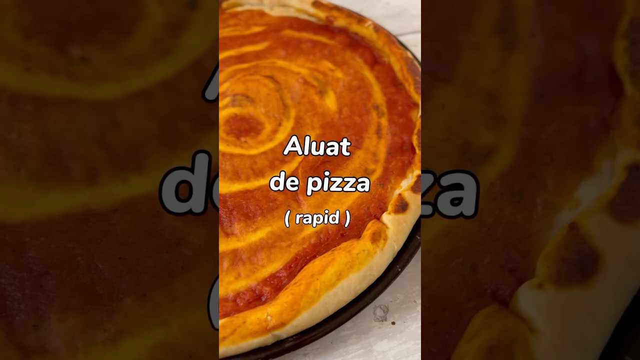 Reteta aluat pizza de casa rapid si delicios