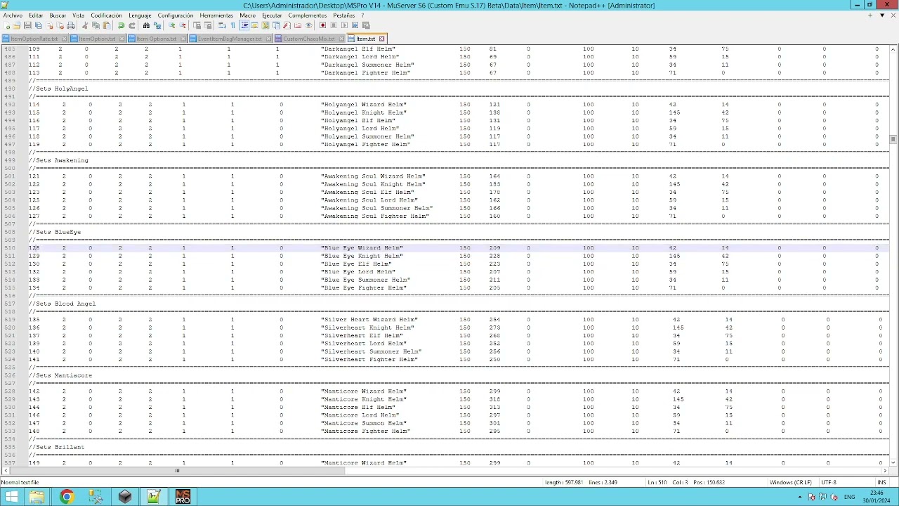 GUIA #1 CHAOS MIX [MSPRO-FILES]CONFIGURADOR