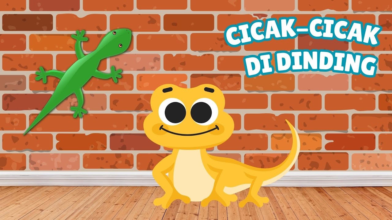Cicak - Cicak di dinding | Lagu anak Indonesia populer