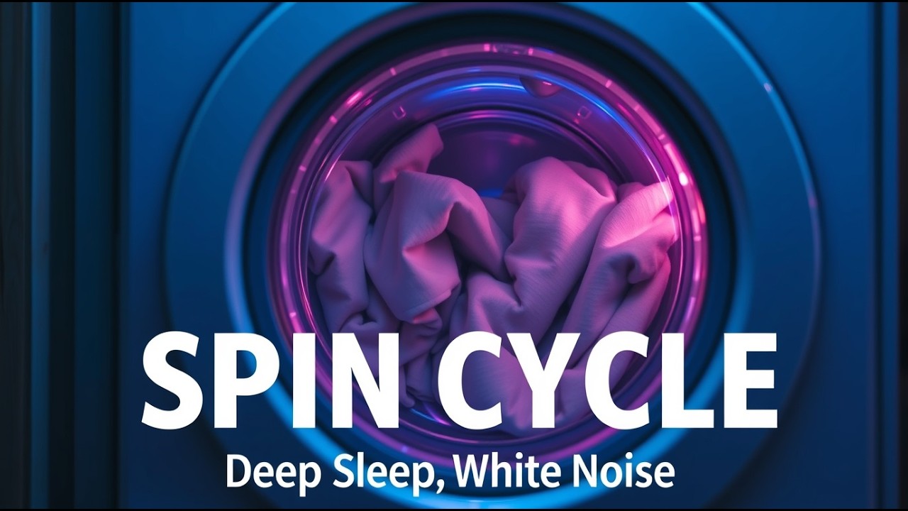 Washing Machine Spin Relaxing Sleep Sound