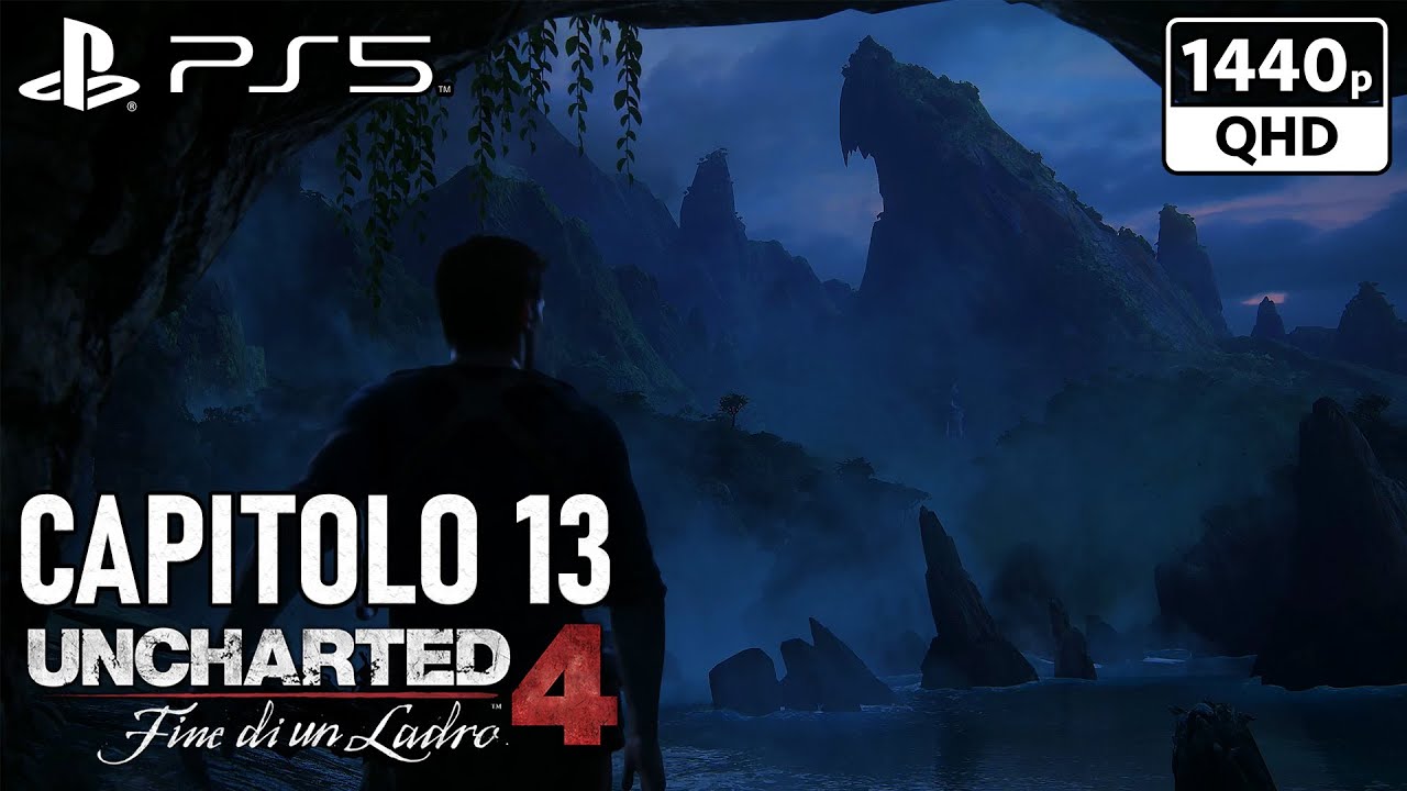 CAPITOLO 13 -Uncharted 4: Fine di un Ladro REMASTERED Walkthrough ITA PS5 (NO COMMENTARY) 1440p60 2K