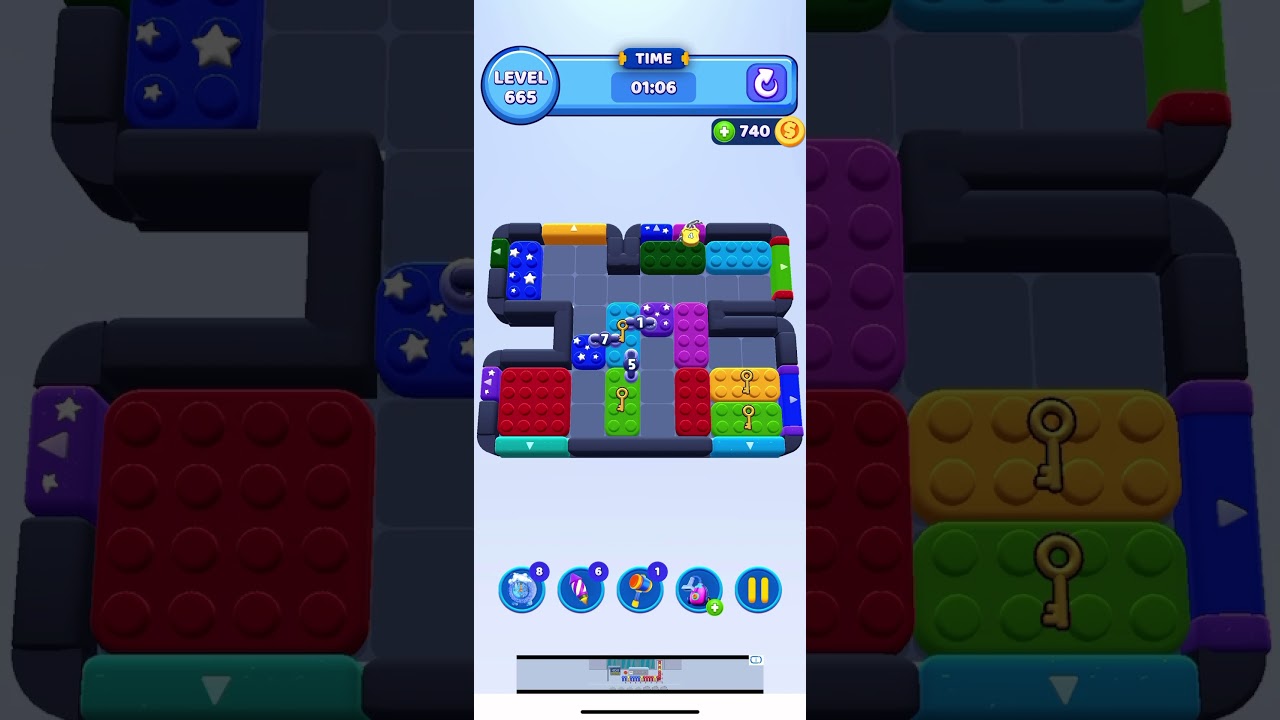 Colour Block Jam Level 665 New walkthrough