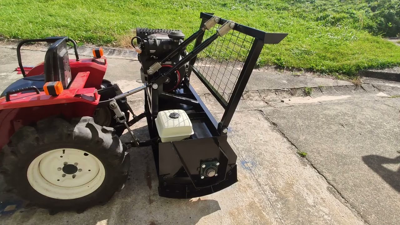 Mini foresty mulcher