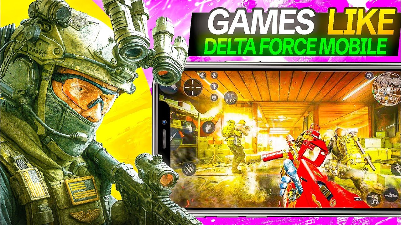 TOP 5 Fast Paced Mobile Games Like Delta Force You Must Try Now!