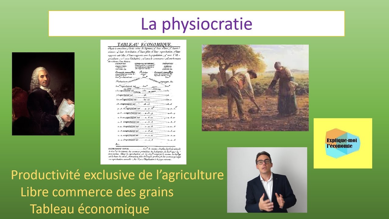 Quesnay et la physiocratie - Explique-moi l'économie - Numéro 38