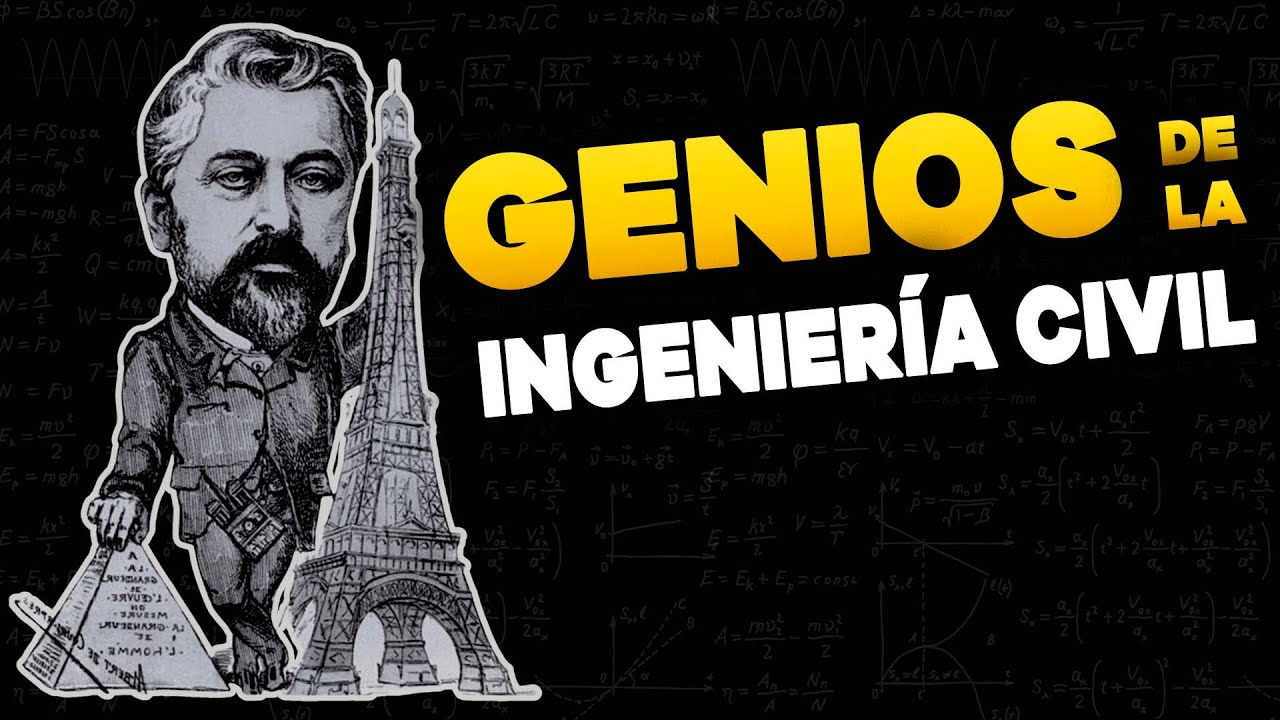 ✅TOP 8: Los INGENIEROS CIVILES más FAMOSOS de la HISTORIA 👷