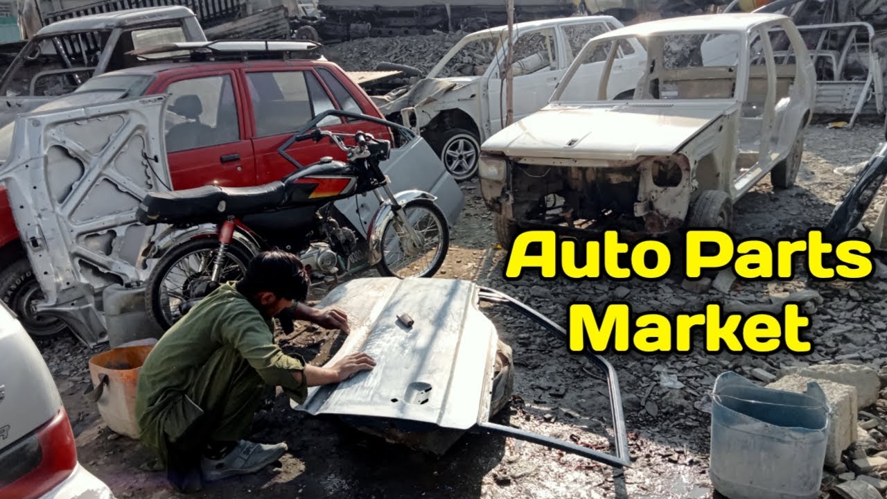 Auto Spare Parts market Rawalpindi | راولپنڈی کچا سٹاپ | Dasi Wheels