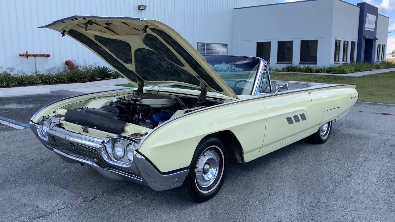 1963 Ford Thunderbird t-bird Convertible 390 FOR SALE!