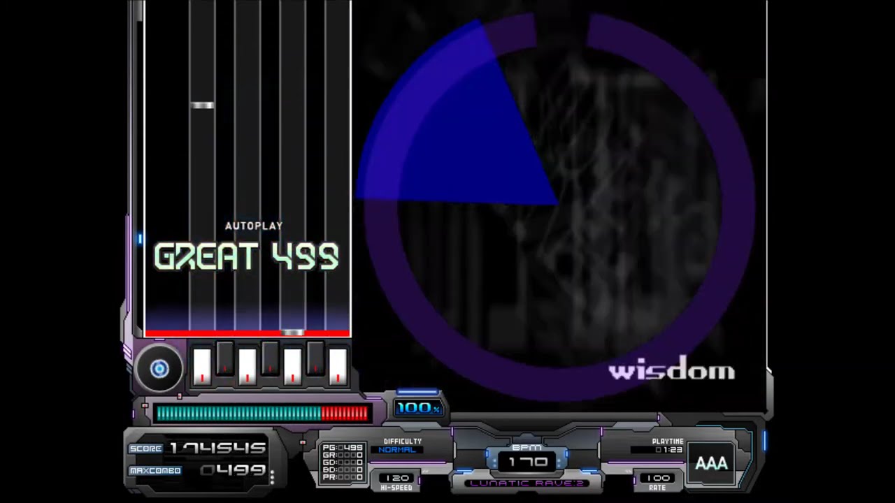Onoken - Wisdom, 170BPM (Genre, Goa Trance) 【BMS】