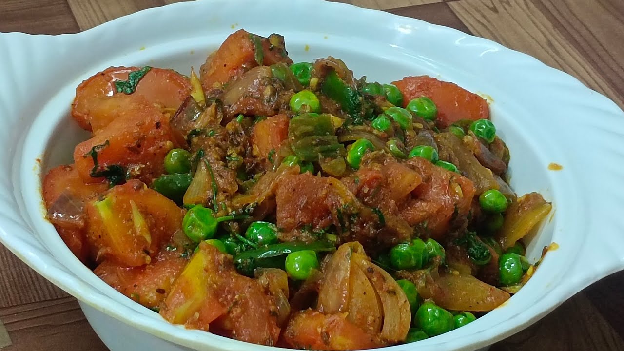 होटल जैसी मटर टमाटर की सब्जी अब घर पर, सीक्रेट मसालों के साथ ll matar tamatar recipe