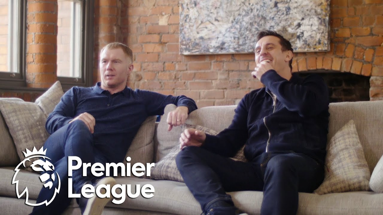 Gary Neville's Soccer Box With Paul Scholes
