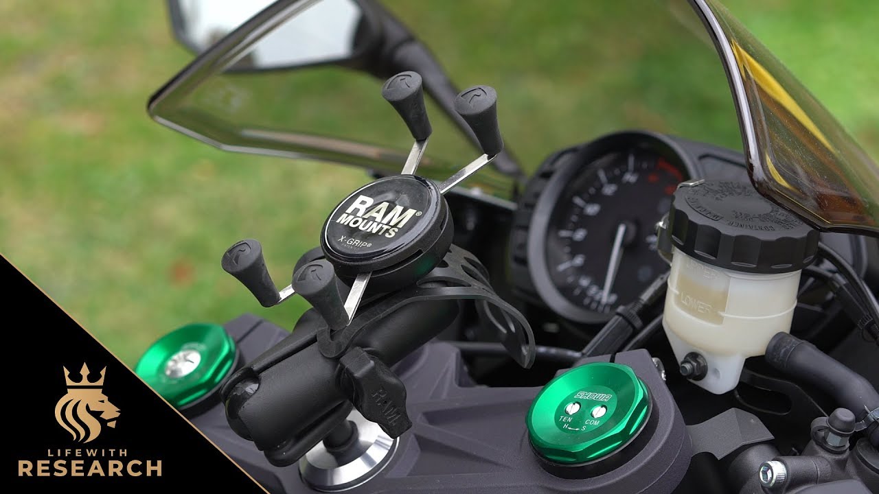 HOW TO INSTALL A RAM STEM MOUNT ON A SUPERSPORT
