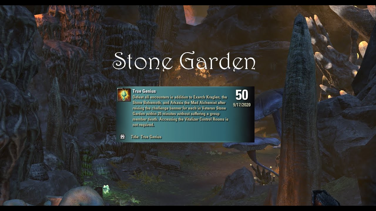 (ESO) Stone Garden (Speedrun, No Death, HM) (True Genius)
