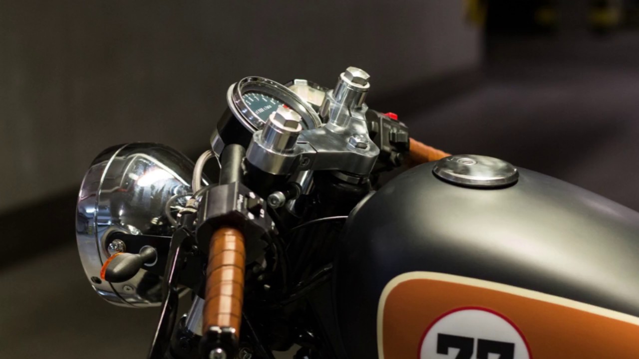 Suzuki GN 125 Bratstyle Cafe Racer