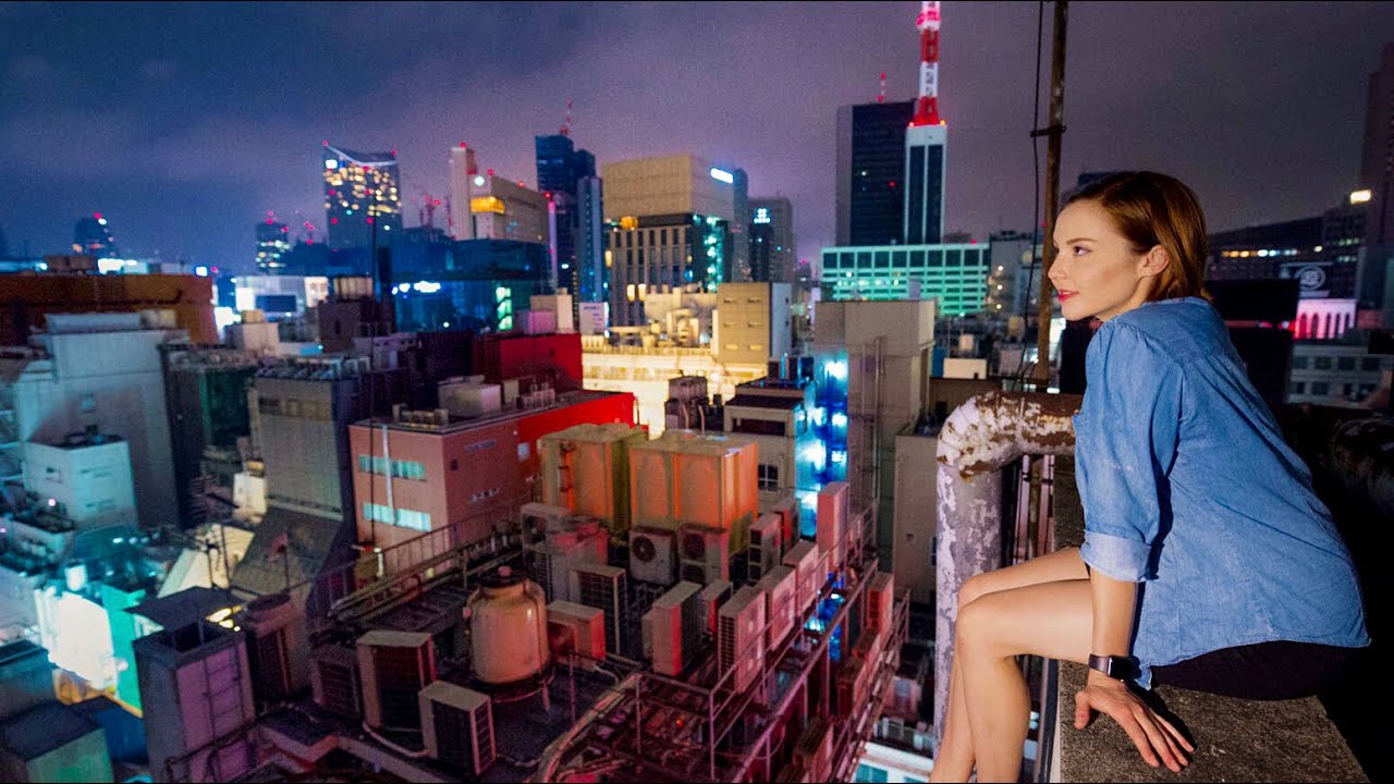 How to take amazing ROOFTOP PHOTOS in Tokyo