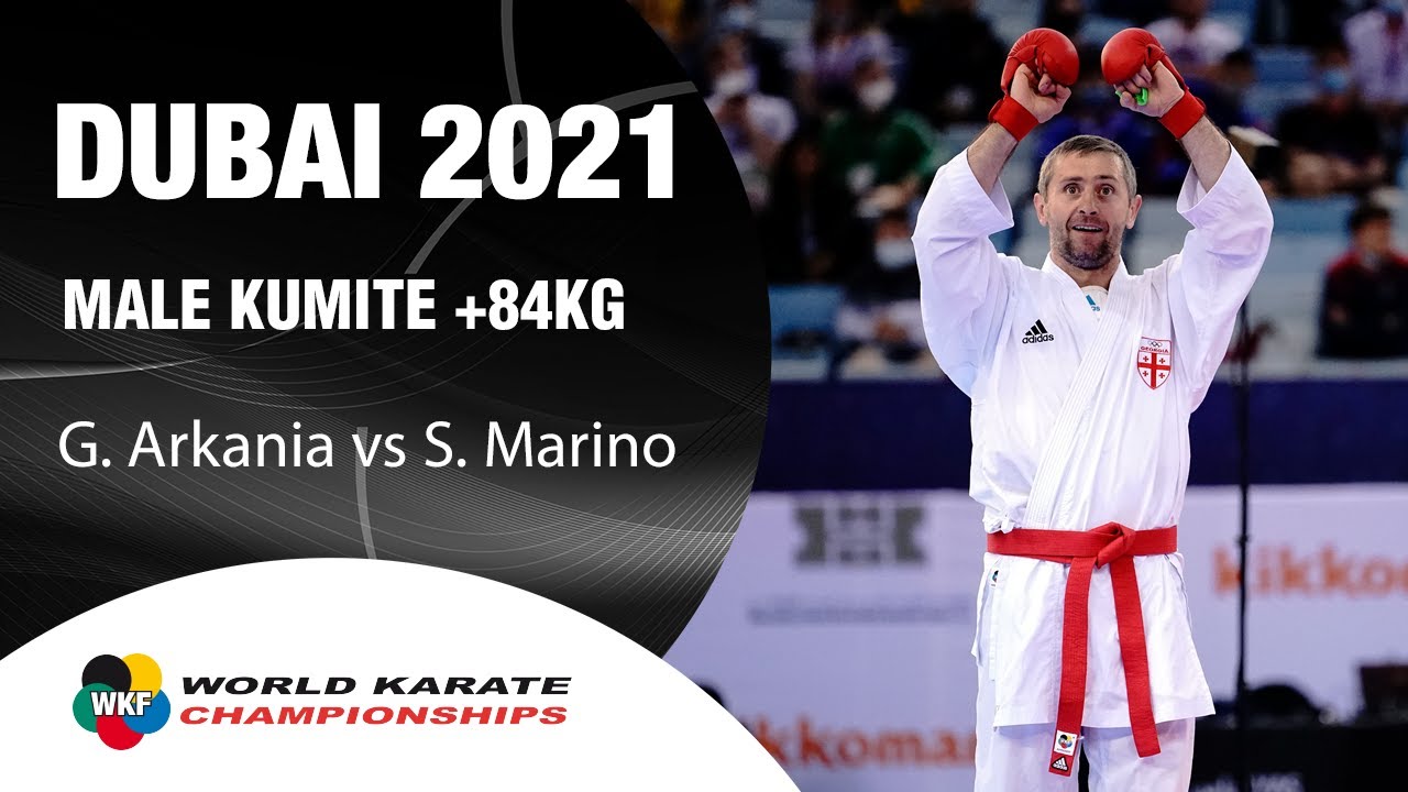 GOLD MEDAL. G. Arkania vs S. Marino  - 2021 World Championships | WORLD KARATE FEDERATION