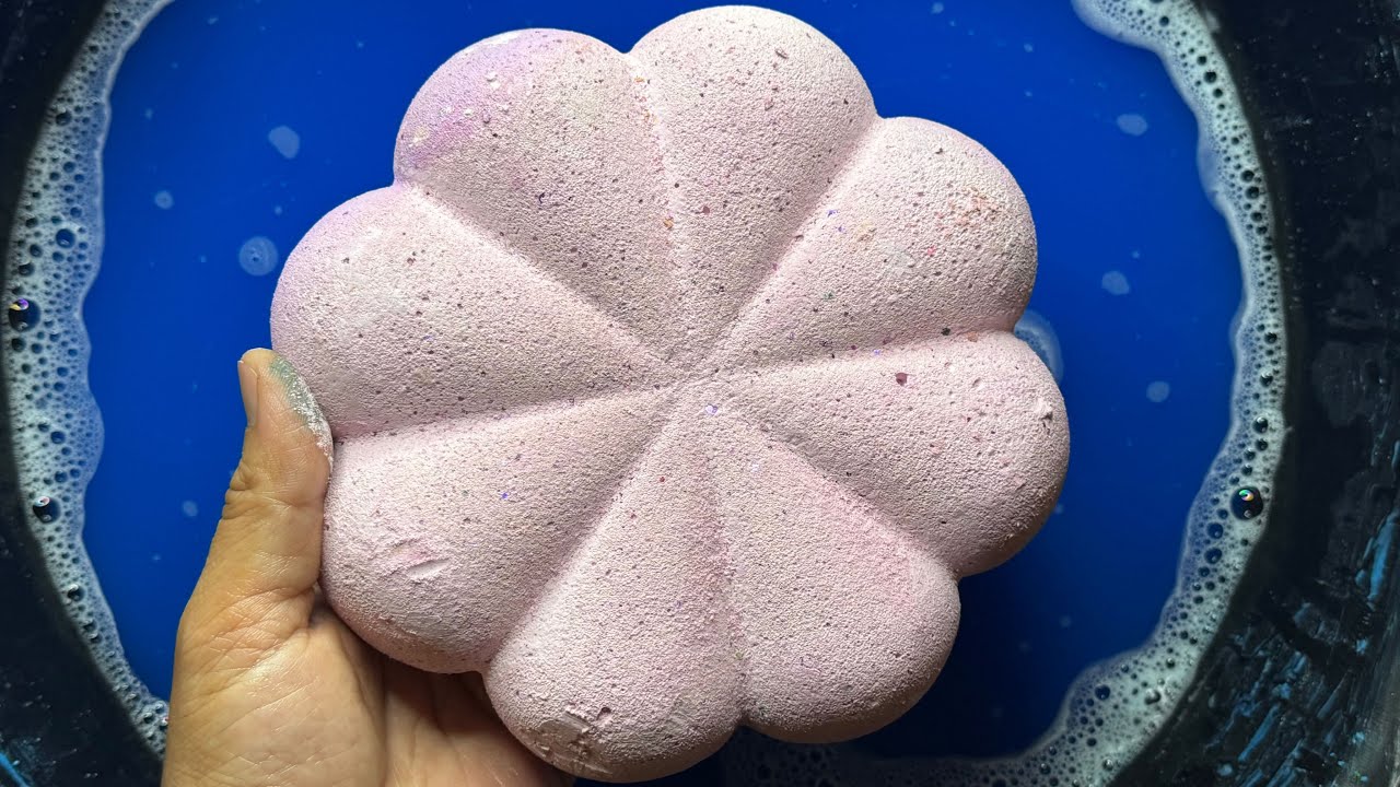 Pink Gym Chalk Reforms Water Crush ASMR + Reforming Process (Long) • Oddly Satisfying • Sleep Aid