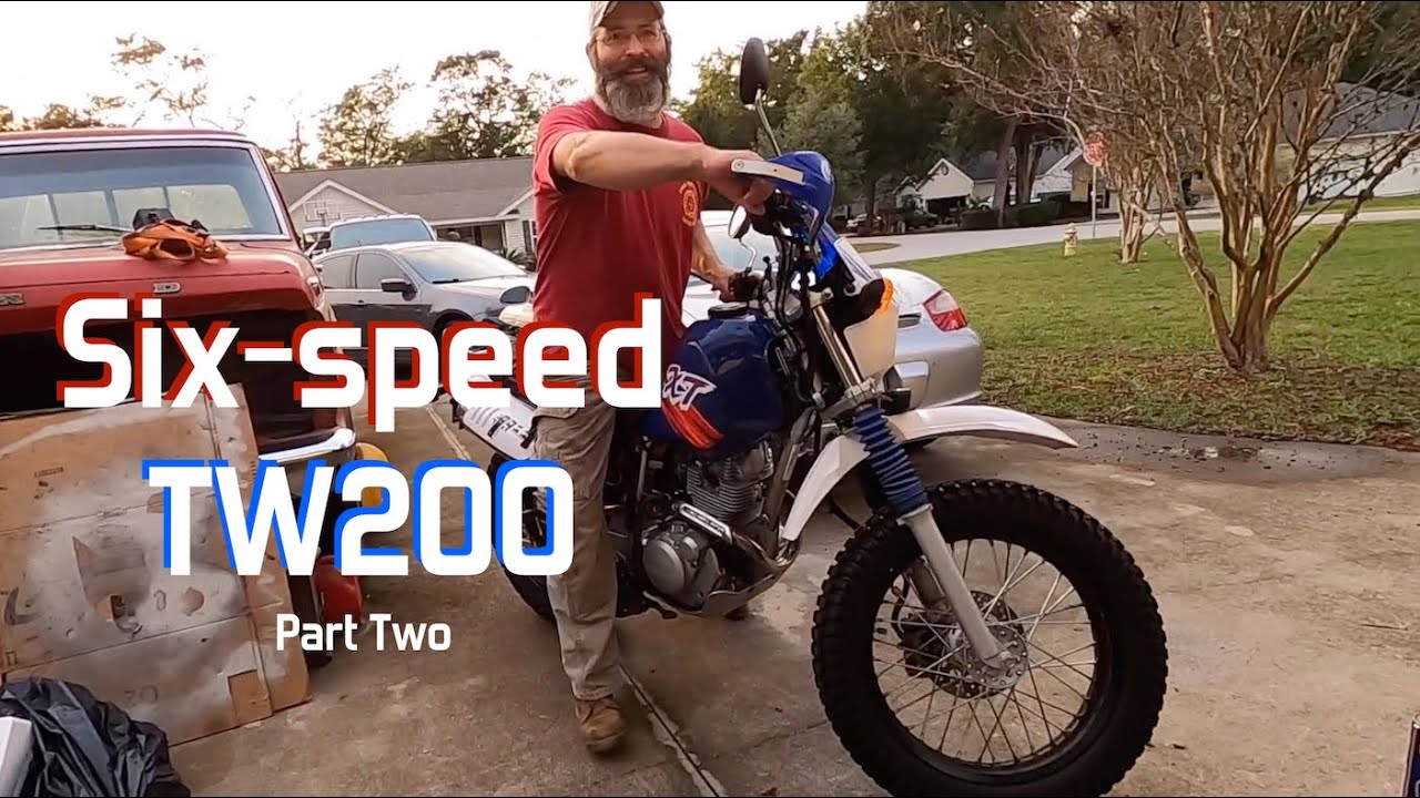 TW200 Engine swap Part Two