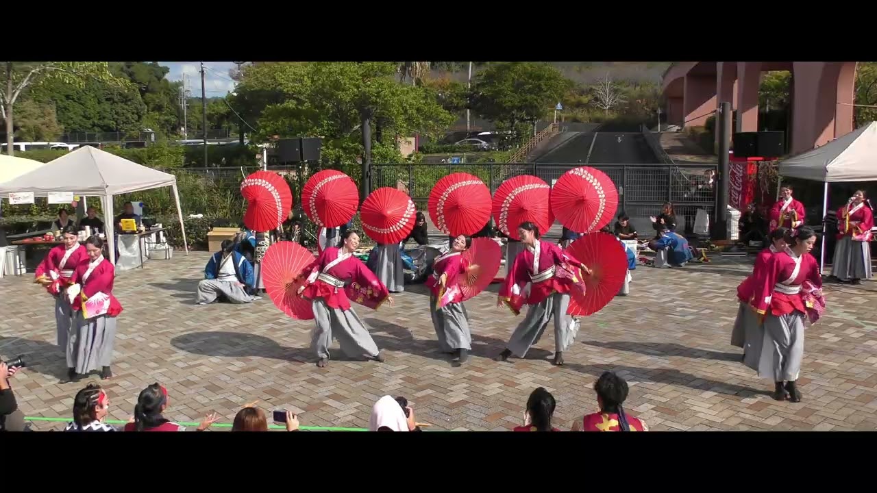 静岡大学よさこいサークルお茶ノ子祭々　「祈鈴」　YOSAバカ2025　エントランス会場
