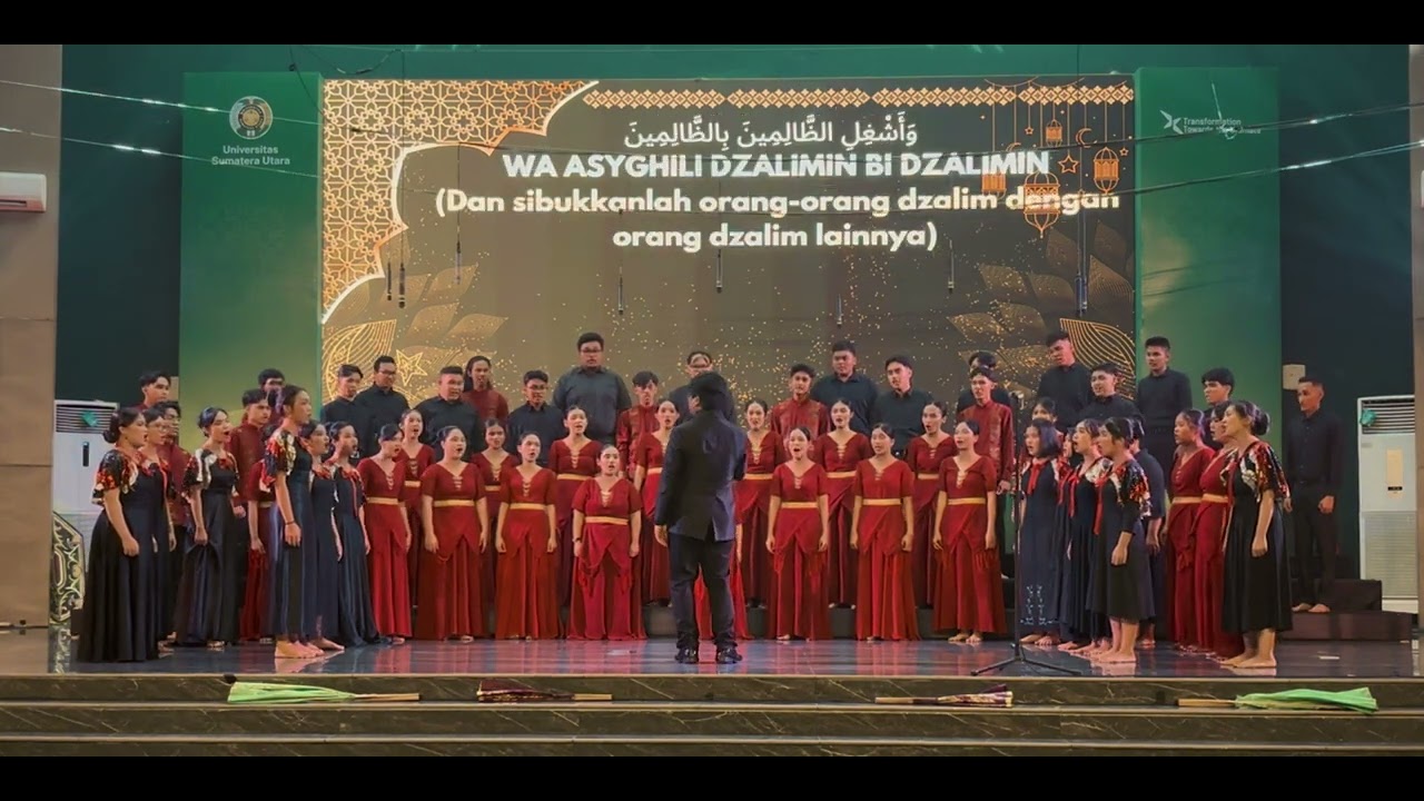PS ULOS USU - Sholawat Asyghil arr. Budi Susanto Yohanes | Gema Swara Nusantara Concert 2025