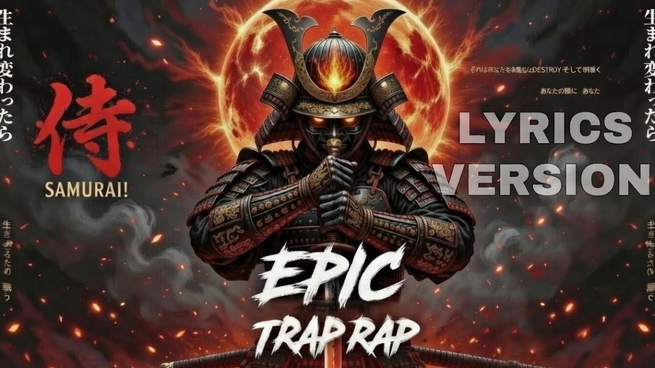 SAMURAI WARRIORS – Hard Rap Trap | Cinematic Samurai Rap (Lyrics Video)