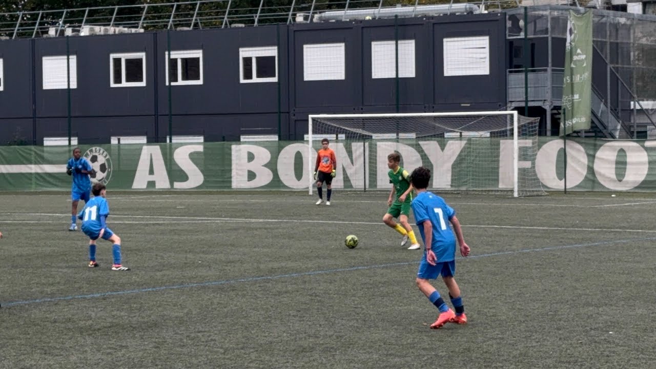 AS BONDY VS SENART MOISSY , U14 R , AMICAL , MI-TEMPS 1