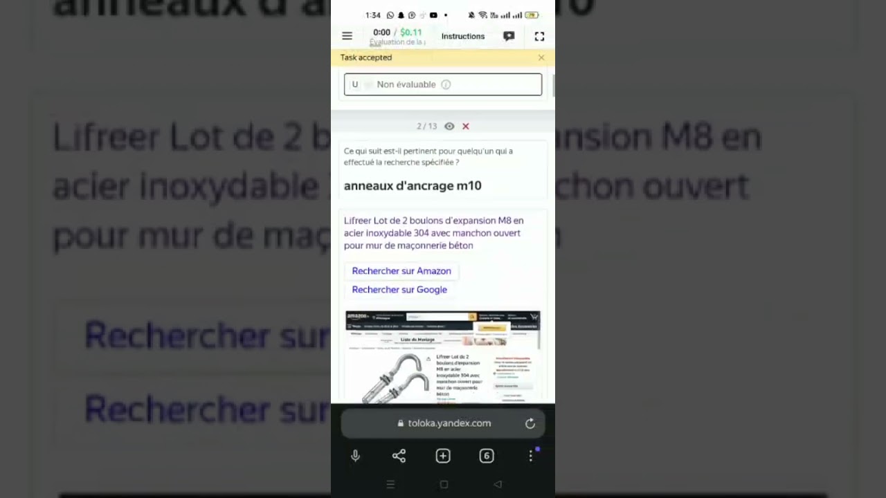 &Eacute;valuation de la pertinence de la recherche | Search Relevance Evaluation (French) 0.11 Exam 100%