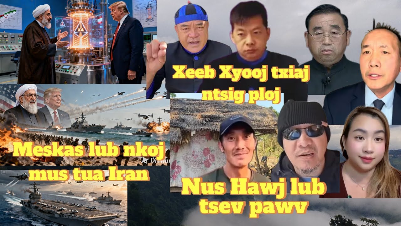 Nus Hawj lub tsev zoo poob rau mab lawm, Xeeb Xyooj raug mom txiaj ntsig, Meskas-Iran rig loj
