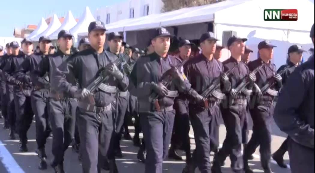 تخرج أول دفعة لاعوان الأمن بنظام التكوين الجديد ... الجزائر 03 04 2015
