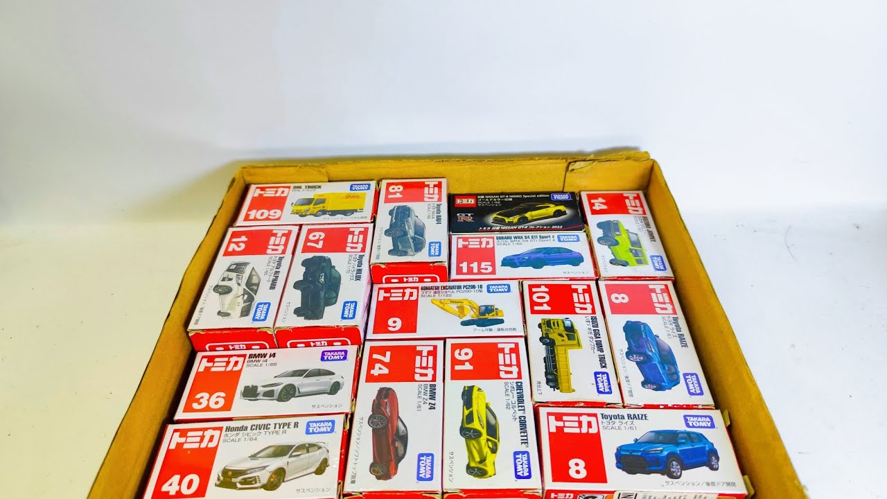 トミカ☆世界の高級な車のミニカーを開封してコンボイへ収納☆ホンダ NSX｜Tomica Worlds Luxury Car minicars opening! ¥•¥