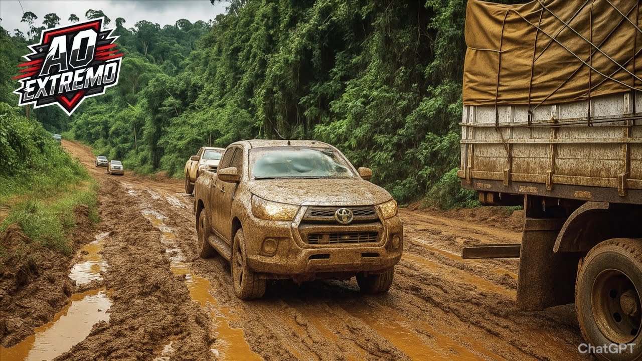 🔥 HILUX SOFRENDO NA LAMA E TEVE QUE PEDIR AJUDA PARA A AMAROK | CAMIONETES AO EXTREMO #33