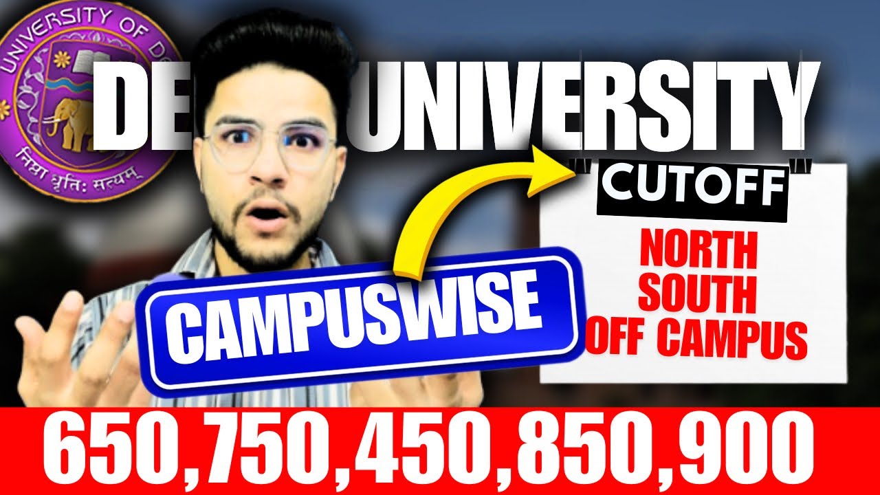 🚨 DU 2025 Cutoff Prediction 🔥 | Campus-Wise🏫 + Course-Wise📚 | CUET 2025 Update 🎯 #DUCutoff2025 #cuet