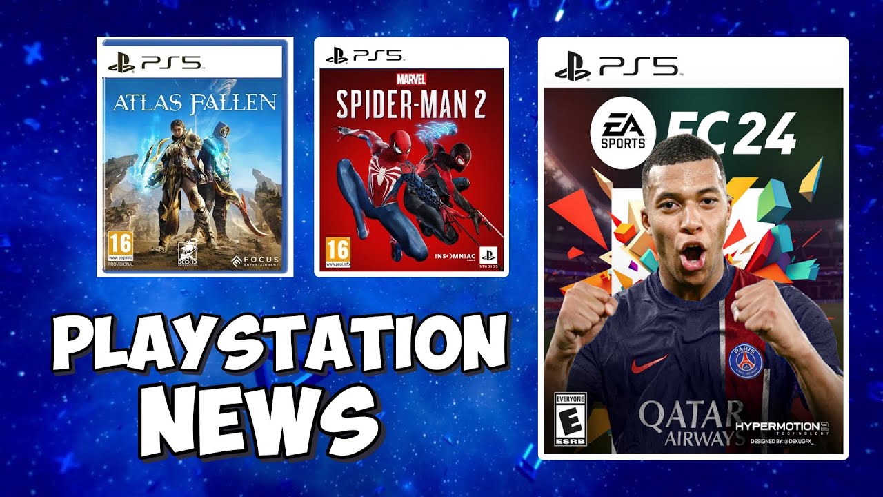 Big PlayStation News: EA Sports FC24, Atlas Fallen, SpiderMan 2, ARK Survival Ascended