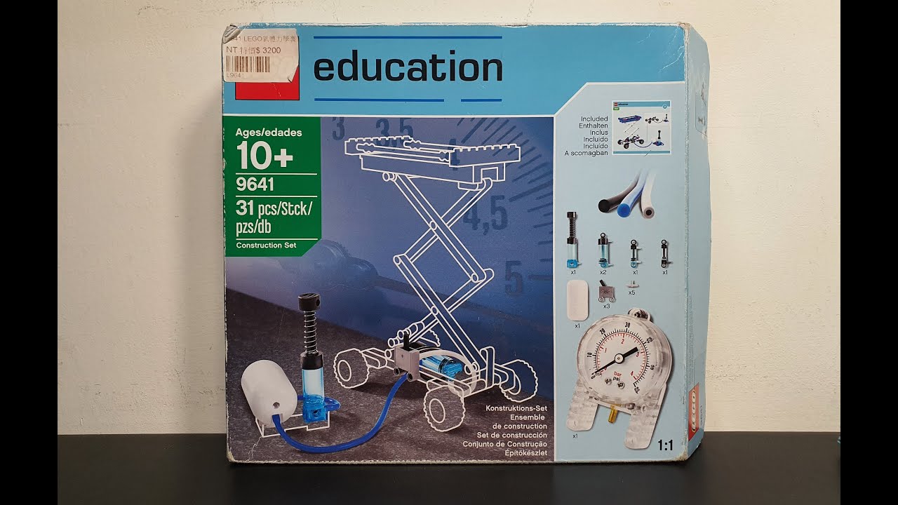 Lego Education Pneumatic Add-on set, 9641 review