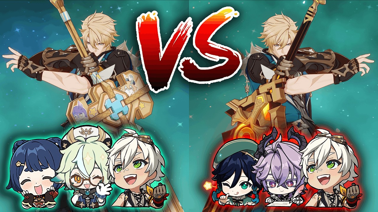 Varka F2P VS Premium DPS Comparison