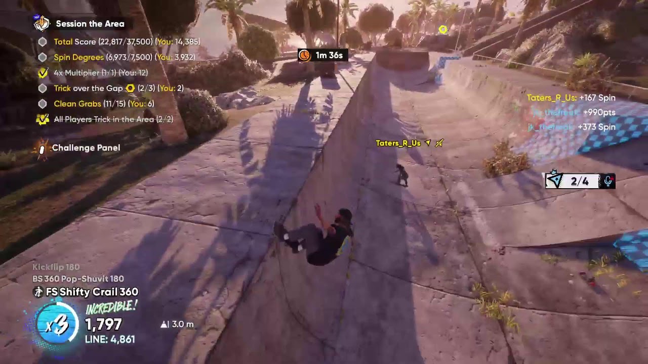 First Time in Grom - Skate All Day W/ JK Live on PS5
