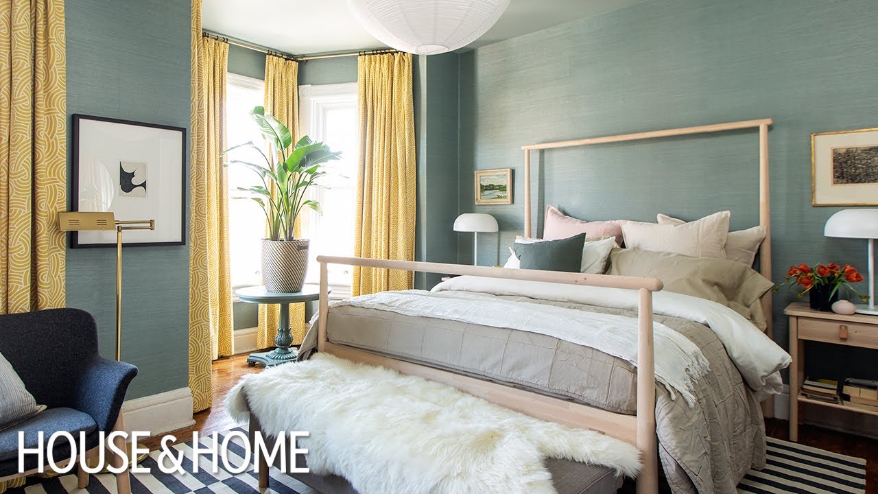 A Colorful IKEA Bedroom Makeover