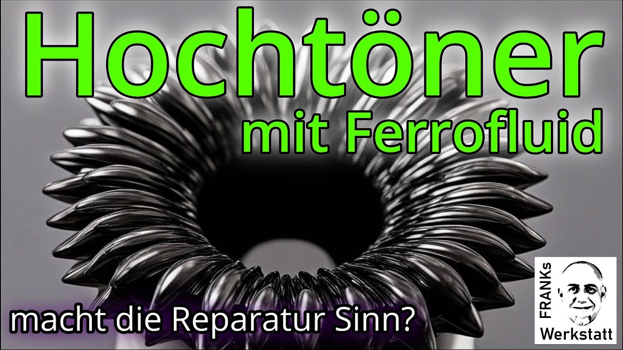 LOHNT SICH DIE NEUBEFÜLLUNG? | Ferrofluid Austausch am Beispiel einer HighEnd Kalotte | #hifiaudio