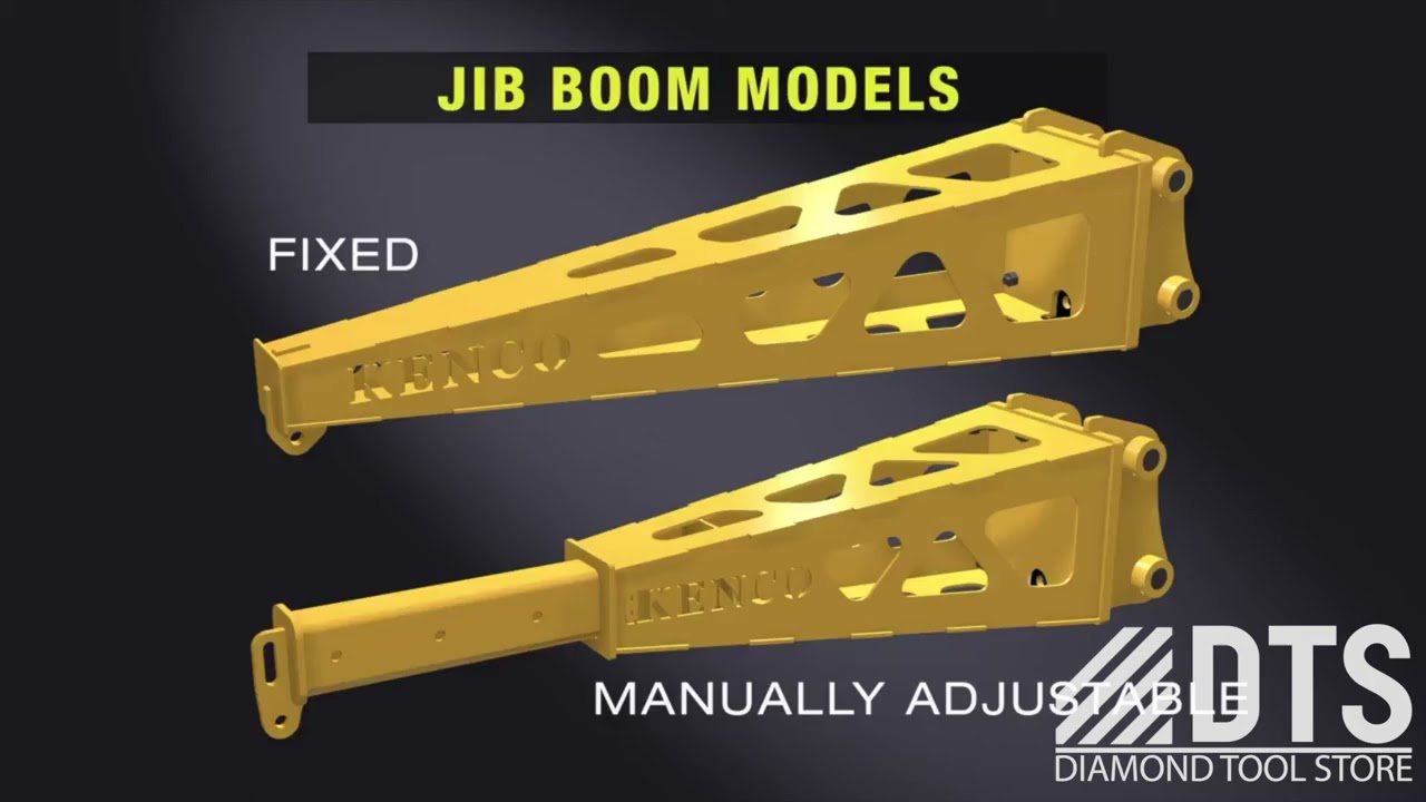 Kenco Excavator Jig Boom | Diamond Tool Store
